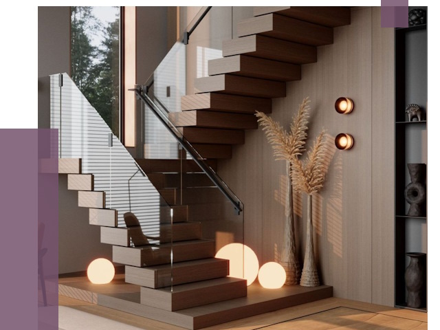 Изготовление и монтаж лестниц в Юрге от 90916 руб. | ПРОЛЁТ-Юрг