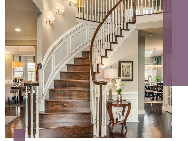 Изготовление лестниц под ключ в Юрге — металлокаркас и отделка