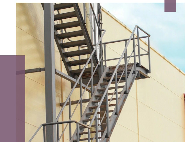 Пожарные лестницы в Юрге от 12835 руб. — монтаж и продажа | ПРОЛЁТ-Юрг