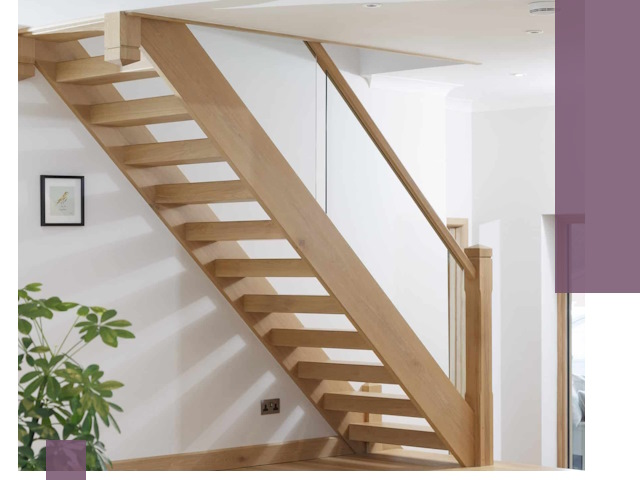 Изготовление деревянных лестниц под ключ в Юрге для дома