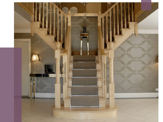 Монтаж деревянных лестниц в Юрге от 7969 руб. 