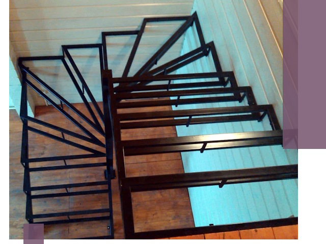 Изготовление металлических лестниц любой сложности в Юрге