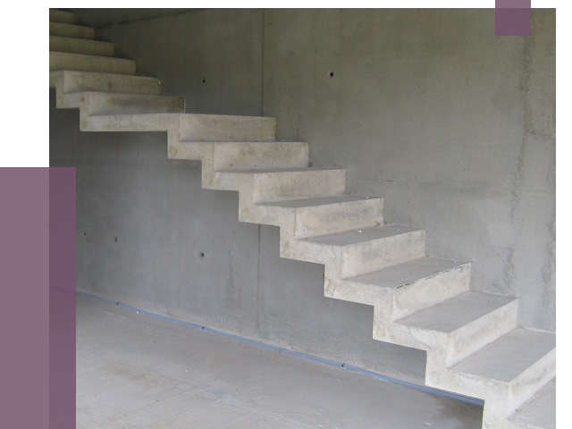 Бетонные лестницы в Юрге от 19788 руб. под ключ | ПРОЛЁТ-Юрг
