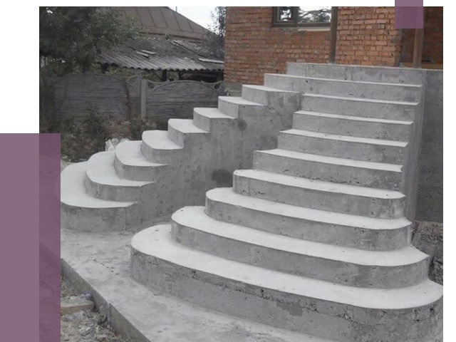 Монтаж бетонных лестниц в Юрге от 4492 руб. 