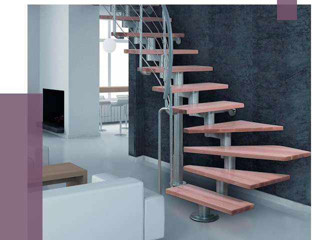 Модульные лестницы в Юрге от 17648 руб. — купить в ПРОЛЁТ-Юрг