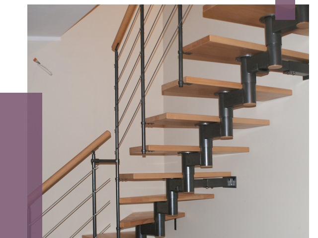 Изготовление модульных лестниц в Юрге от 12033 руб. 
