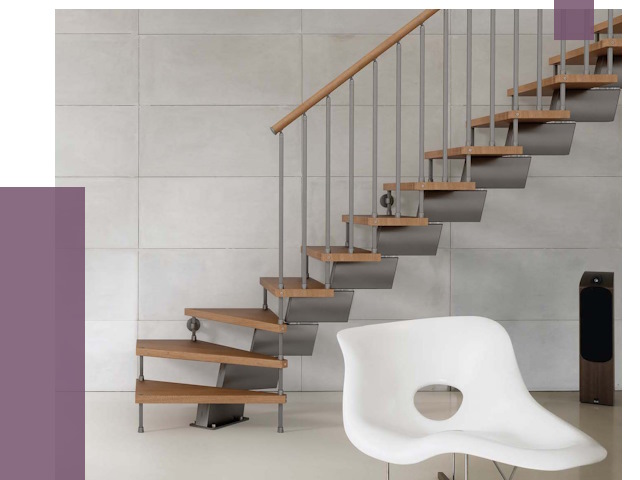 Монтаж модульных лестниц в Юрге от 6632 руб. 