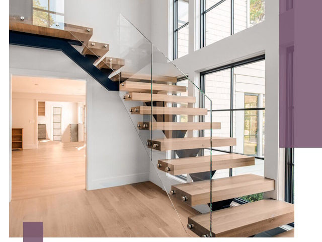 Монтаж модульных лестниц в Юрге: срок, качество, гарантия