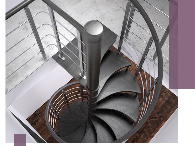 Демонтаж винтовых лестниц в Юрге — быстро и безопасно