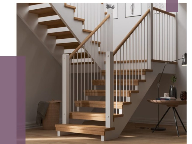 Маршевые лестницы в Юрге от 39843 руб. — монтаж | ПРОЛЁТ-Юрг