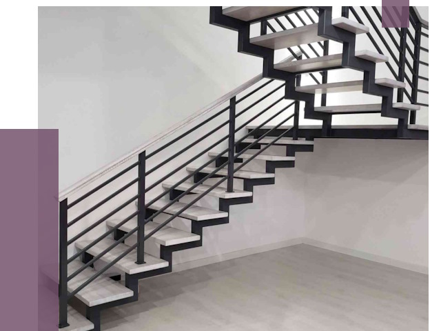Лестницы на металлокаркасе под ключ в Юрге от 13370 руб. | ПРОЛЁТ-Юрг