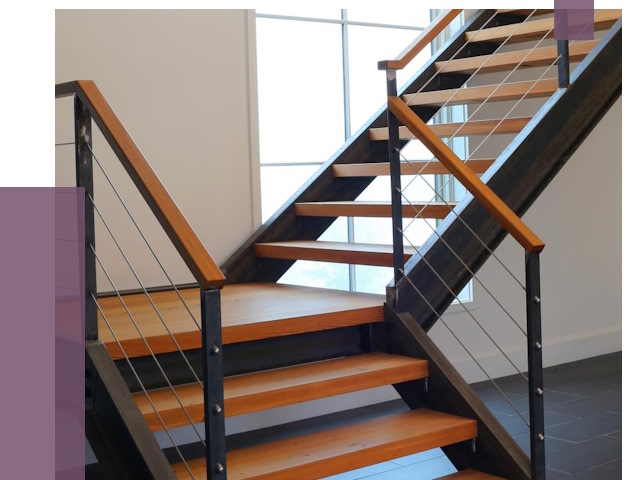 Изготовление лестниц на металлокаркасе в Юрге от 19788 руб. | ПРОЛЁТ-Юрг