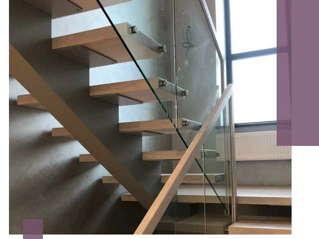 Изготовление лестниц на монокосоуре в Юрге с монтажом и гарантией