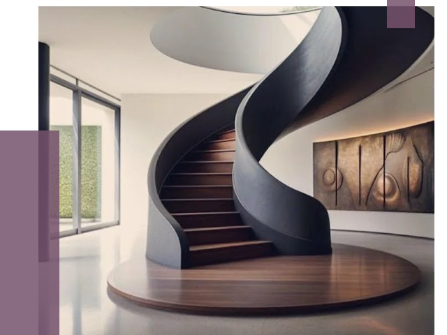 Элитные лестницы под заказ в Юрге от 197876 руб. — ПРОЛЁТ-Юрг