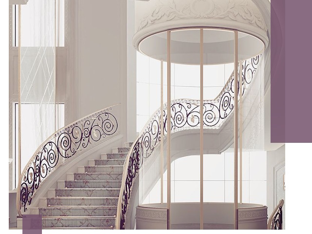 Элитные лестницы на заказ высокого класса в Юрге