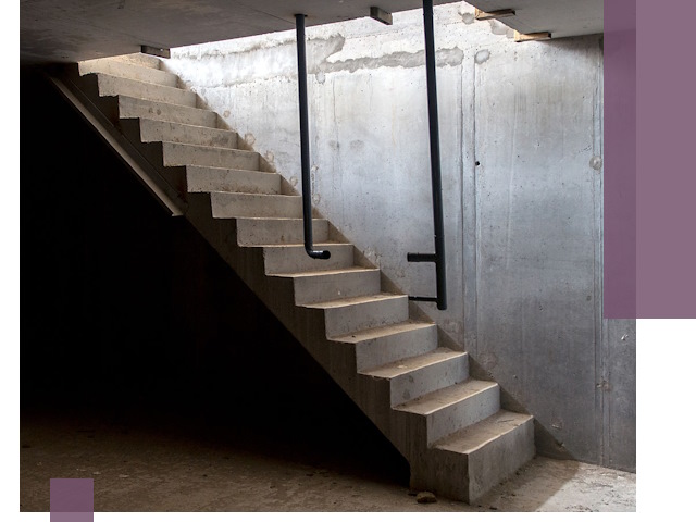 Изготовление и монтаж лестниц в подвале в Юрге