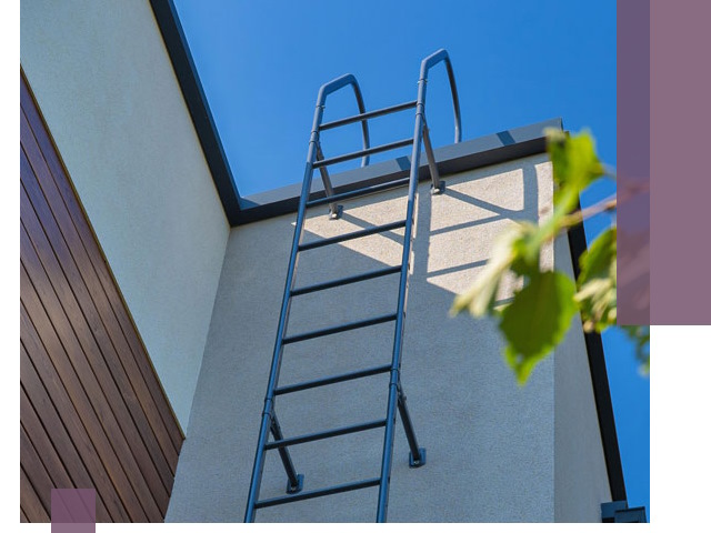 Лестницы на крышу в Юрге — изготовление, монтаж, демонтаж