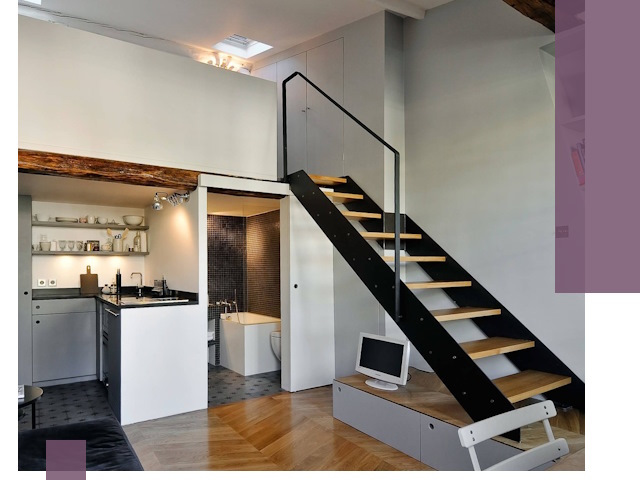 Лестницы на антресоль под ключ в Юрге — изготовление и монтаж