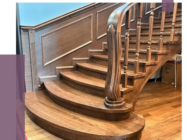Дубовые лестницы под ключ в Юрге от 184506 руб. — ПРОЛЁТ-Юрг
