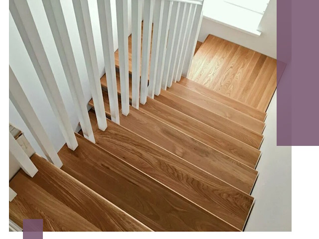 Лестницы из бука в Юрге: изготовление, монтаж и демонтаж