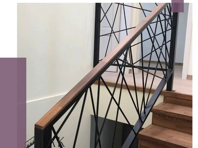 Перила и ограждения в Юрге от 8022 руб. под ключ | ПРОЛЁТ-Юрг
