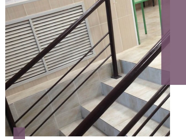 Изготовление перил из металла под ключ в Юрге