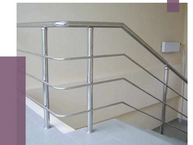 Алюминиевые перила в Юрге от 6632 руб. под ключ | ПРОЛЁТ-Юрг