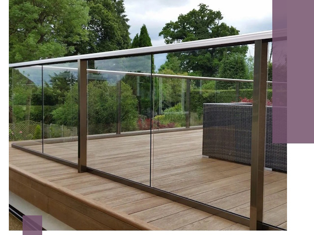 Алюминиевые перила на заказ в Юрге — монтаж и гарантия