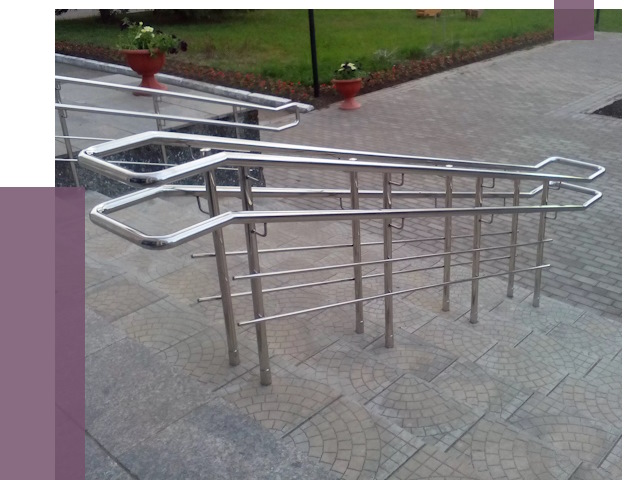 Перила для инвалидов в Юрге от 7936 руб. под ключ | ПРОЛЁТ-Юрг