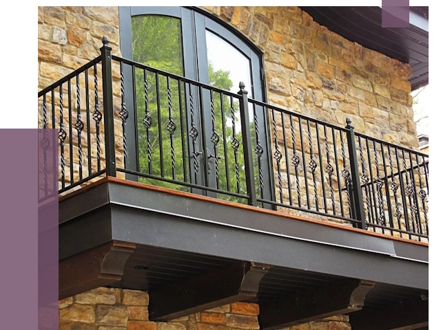 Балконные ограждения в Юрге от 8396 руб. — купить | ПРОЛЁТ-Юрг