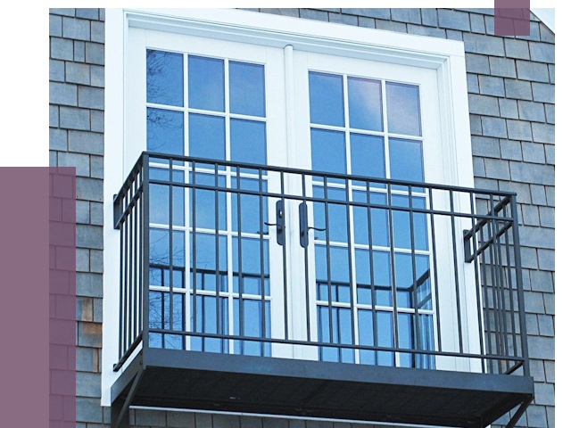 Французские балконы в Юрге от 7755 руб. за м2