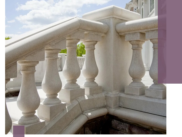 Балюстрады из металла и камня под ключ в Юрге