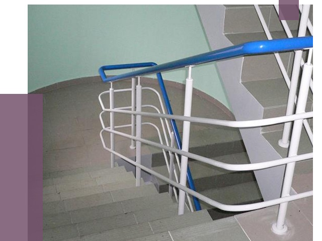 Перила в подъезде в Юрге — установка и замена от 7755 руб. | ПРОЛЁТ-Юрг