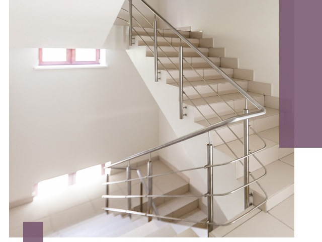 Установка и замена перил в подъезде в Юрге