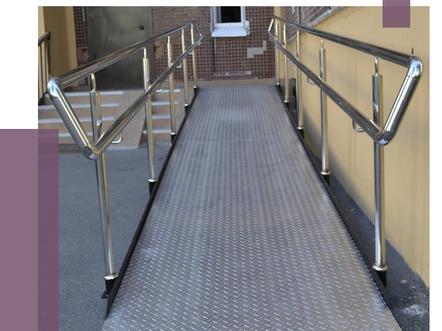 Пандусы в Юрге от 12835 руб. — установка для инвалидов | ПРОЛЁТ-Юрг