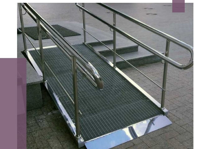 Монтаж пандусов для инвалидов в Юрге от 9006 руб. под ключ | ПРОЛЁТ-Юрг