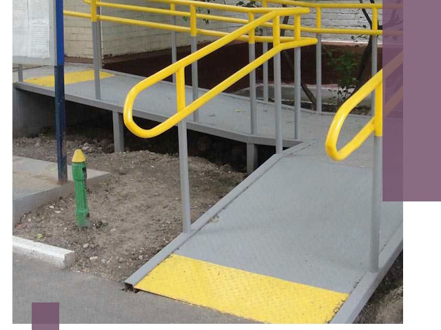 Монтаж пандусов для инвалидов в Юрге — быстро и качественно