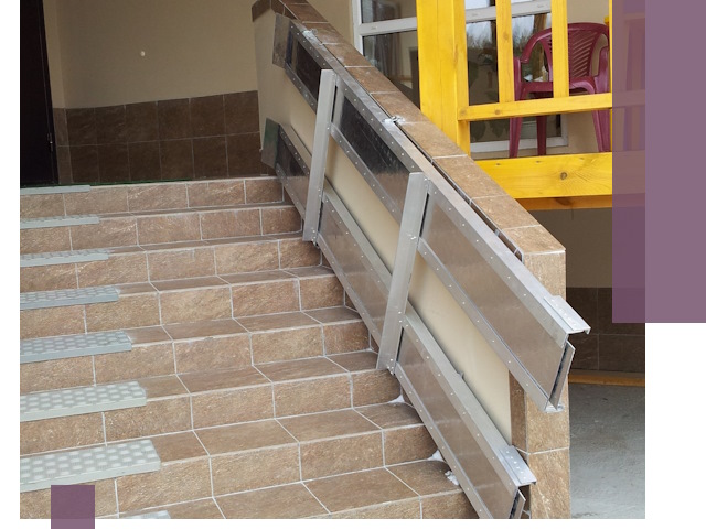 Откидные пандусы под ключ в Юрге — монтаж и демонтаж