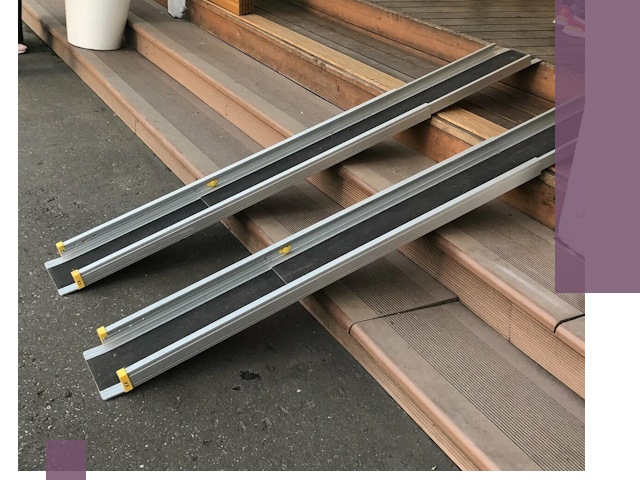 Телескопические пандусы под ключ в Юрге — изготовление и монтаж