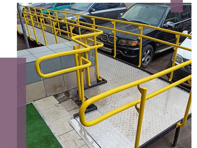 Стационарные пандусы в Юрге от 12835 руб. | ПРОЛЁТ-Юрг