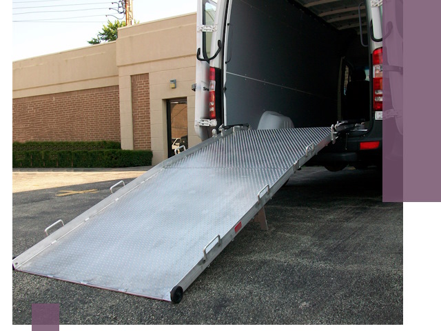 Мобильные пандусы в Юрге — производство, монтаж и аренда