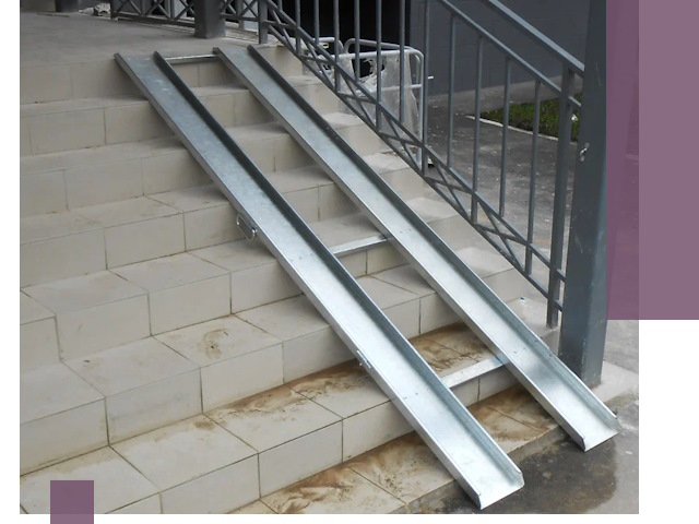 Пандусы для детских колясок в Юрге: изготовление и монтаж