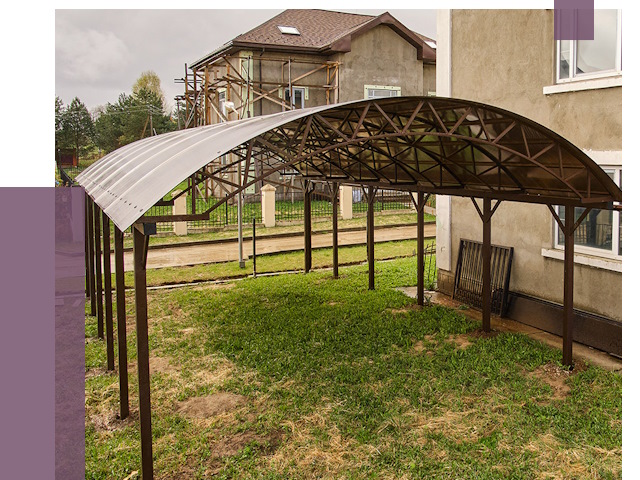 Демонтаж навесов в Юрге от 4813 руб. — разборка и вывоз | ПРОЛЁТ-Юрг