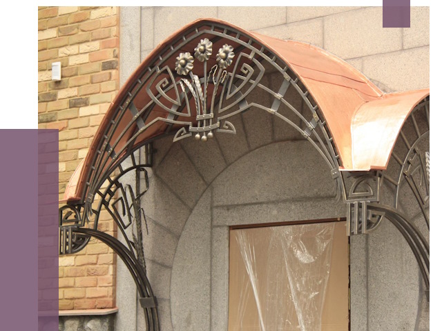 Арочные козырьки в Юрге от 15242 руб. 