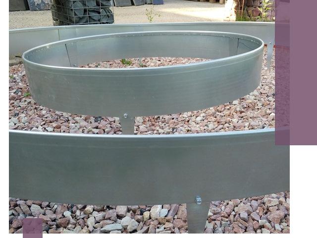 Нержавеющие бордюры под ключ в Юрге — изготовление и монтаж