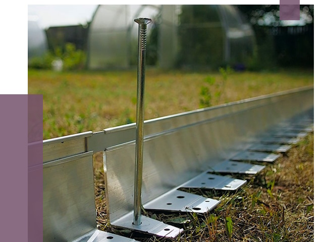 Металлические бордюры для газона в Юрге от 4492 руб. | ПРОЛЁТ-Юрг