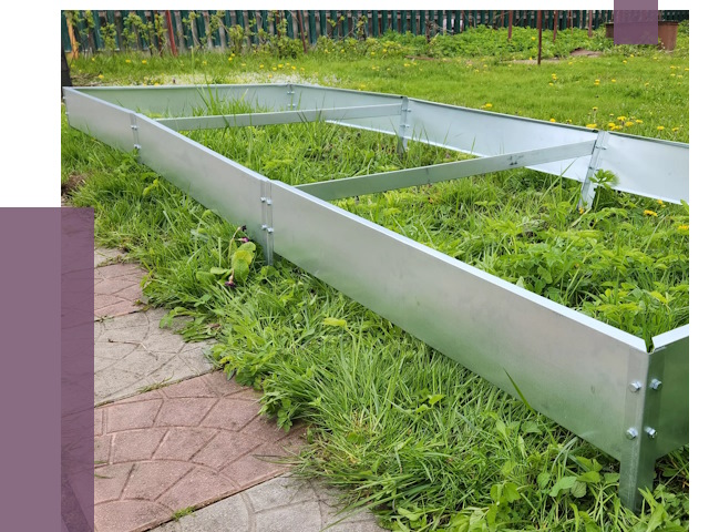 Металлические бордюры для грядок в Юрге от 1872 руб. 