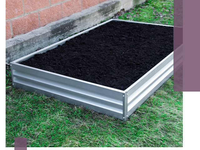 Металлические бордюры для грядок в Юрге: прочность и аккуратность