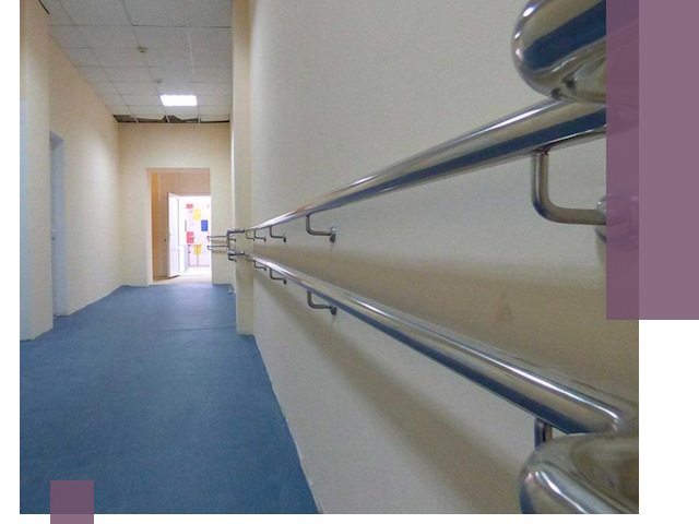 Поручни для инвалидов в Юрге: изготовление и монтаж