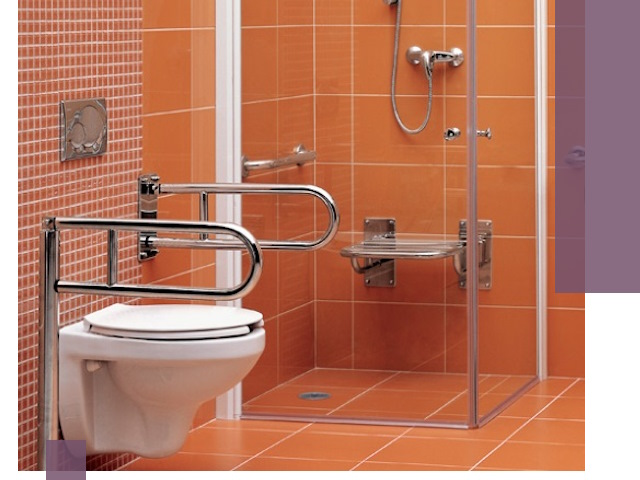 Изготовление поручней для инвалидов в Юрге под ключ